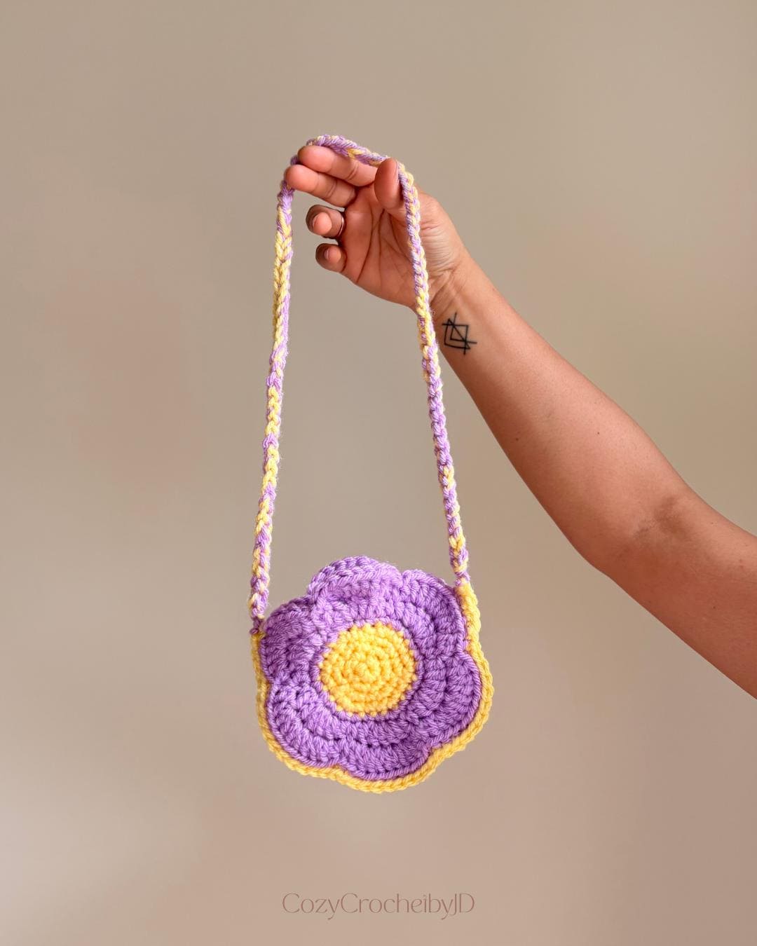 Handmade Crochet Flower Bag | Mini Purse for Girls, Ages 4-10